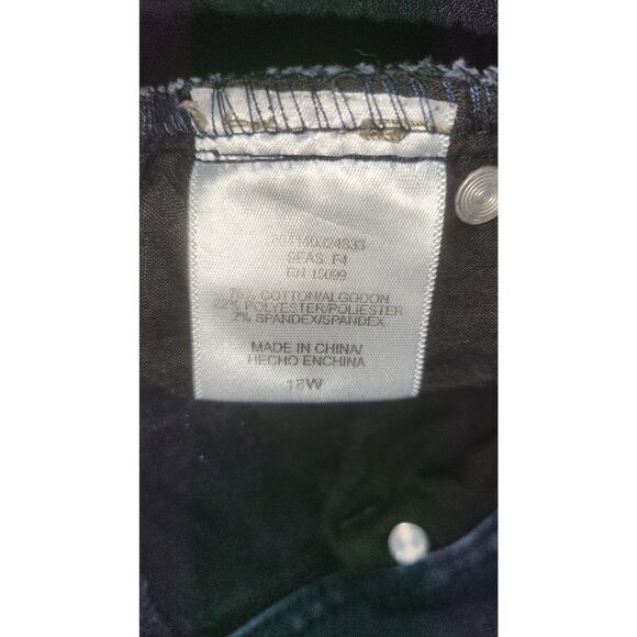 Bongo Womens Plus size Ankle Jeans 18W - Picture 5 of 6